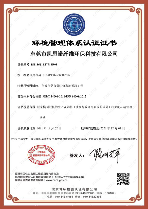 E Chinese certificate
