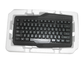 Computer keyboard paper holder